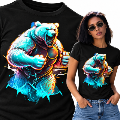 KOSZULKA DAMSKA ZWIERZĘTA BAD BEAR 5